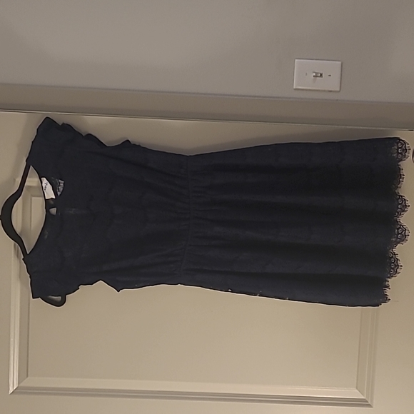 Monteau Navy Blue Dress, Size M - Picture 1 of 4